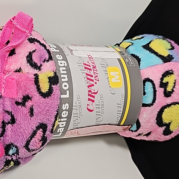 Carnival NWT Intimates, Medium, Ladies Lounge Pants, Multi-Color, Hearts - Picture 2 of 8